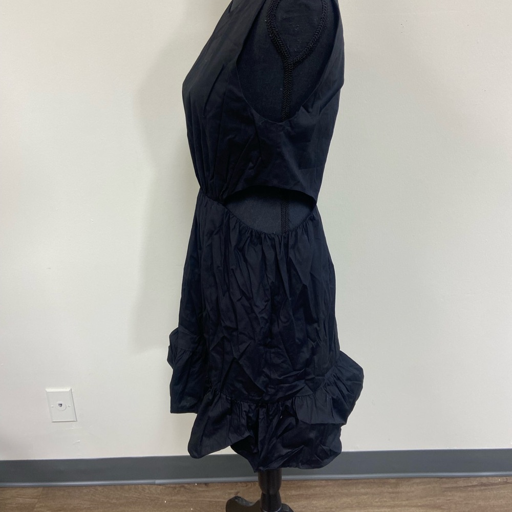 WAYF womens cut out short fit & flare mini dress - Picture 3 of 4